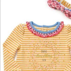 🍎MJ “HELLO BABY” BODYSUIT SET